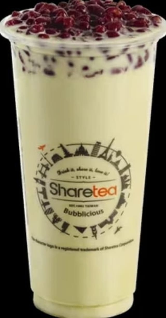 Matcha Red Bean Milk Tea (15).