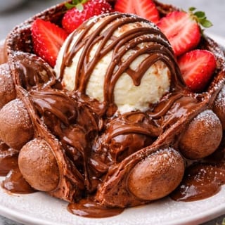 Choco Lava Waffle